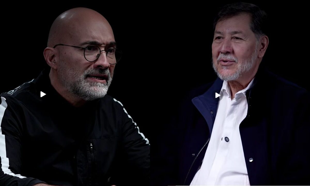 Noroña abandona entrevista tras preguntas por casa en Tepoztlán