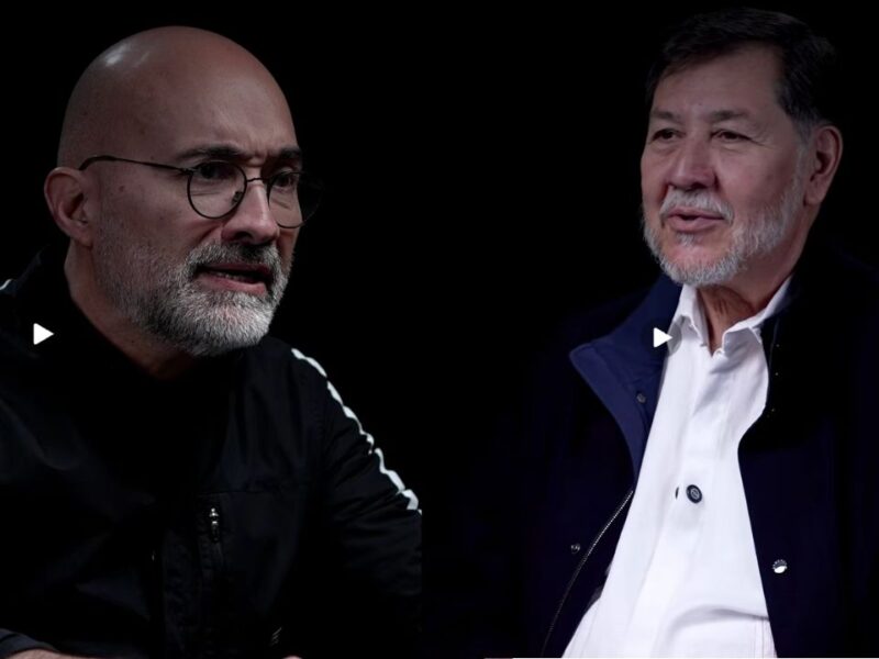 Noroña abandona entrevista por casa en Tepoztlán