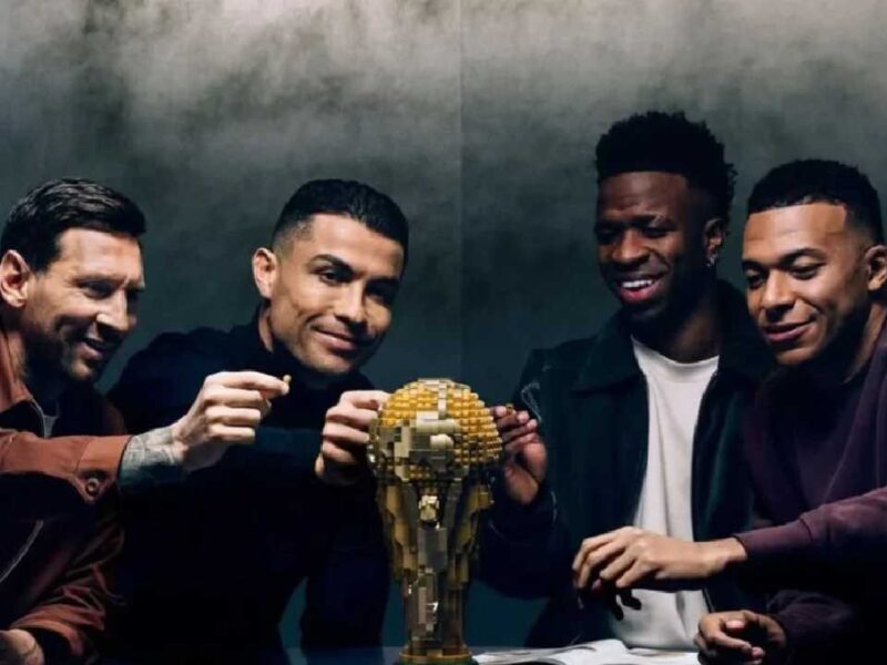 Lego logra reunir a Messi, Cristiano, Mbappé y Vinícius rumbo al Mundial 2026