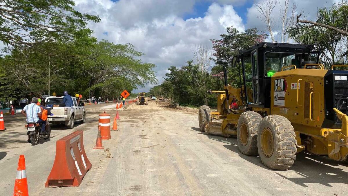 Manos a la obra: inicia la reconstrucción del camino Ramal a Javier Rojo Gómez en Chetumal