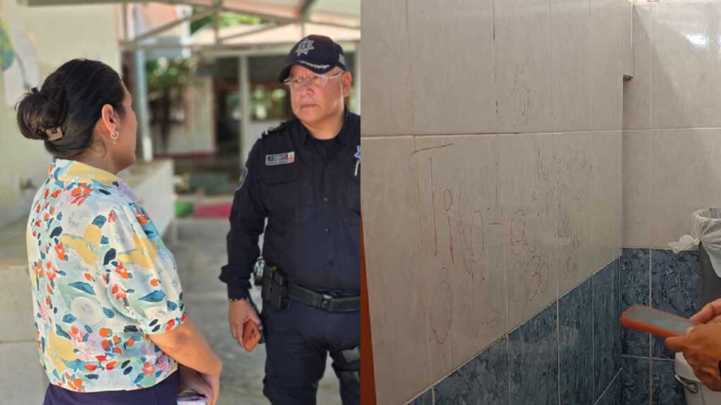 Moviliza a la policía amenaza de ataque armado en una escuela secundaria de Chetumal