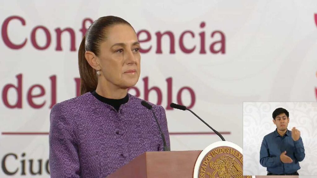 Claudia Sheinbaum habló del Tren Maya.