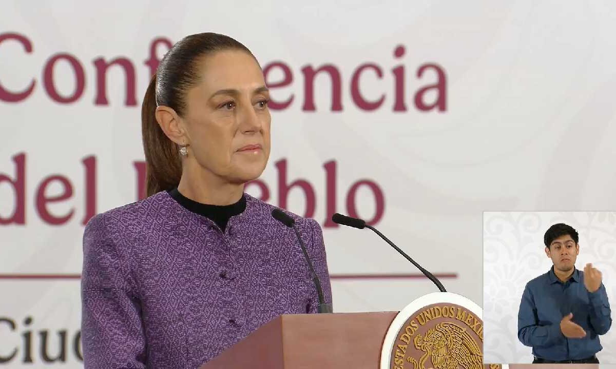 Claudia Sheinbaum habló del Tren Maya.