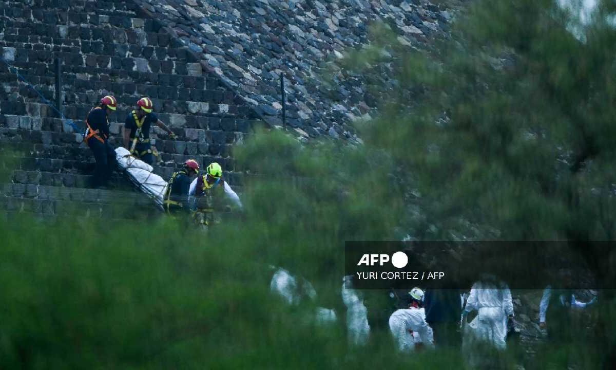 Acciones tras hechos en Teotihuacán.