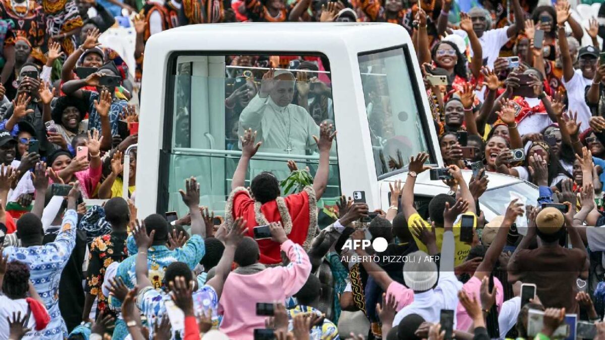 Camerún fue vistada por el Papa.