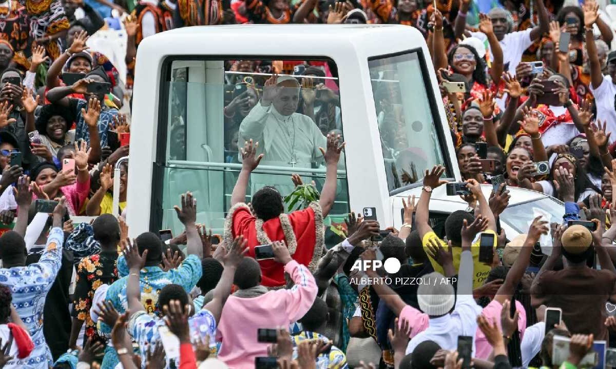 Camerún fue vistada por el Papa.