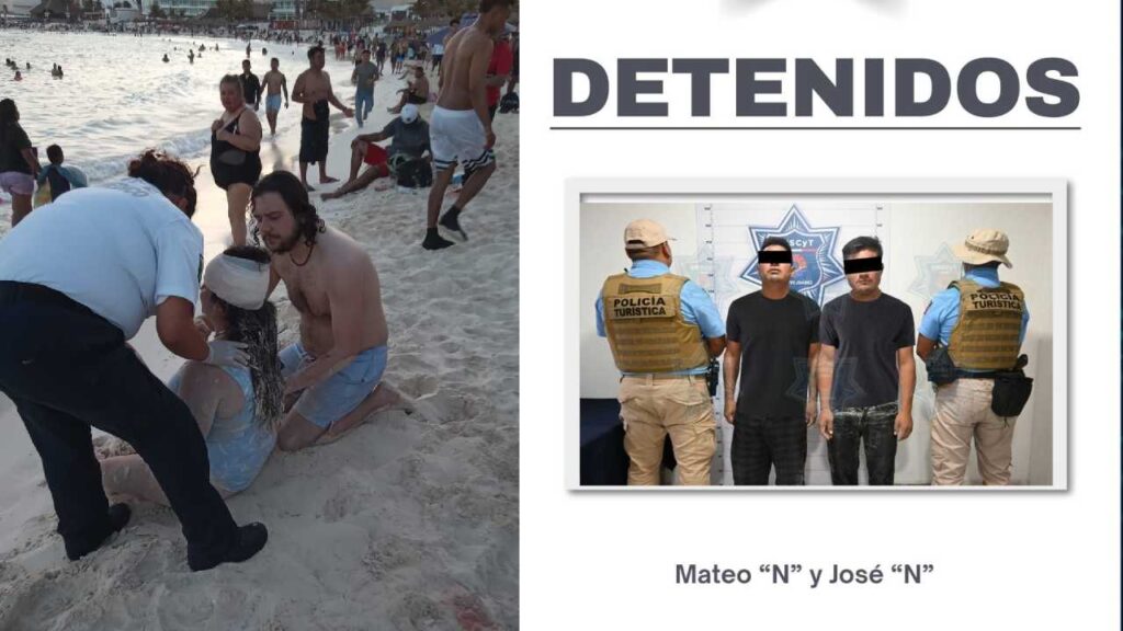 Ponen a disposición de la FGE a 2 sujetos ligados a percance en moto acuática en Cancún