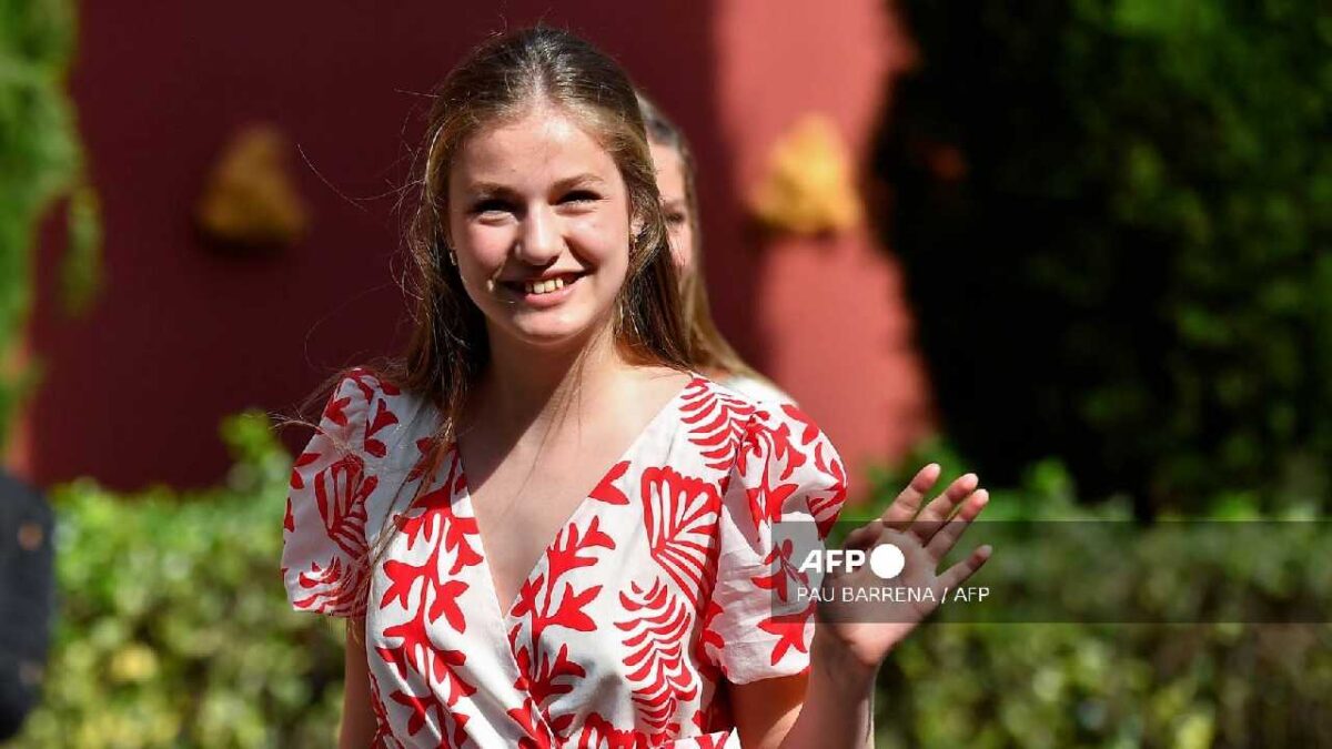 Princesa Leonor sigue su preparación académica.