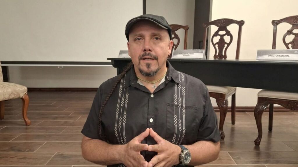 Roberto Rojo, biólogo e integrante del colectivo Cenotes Urbanos,