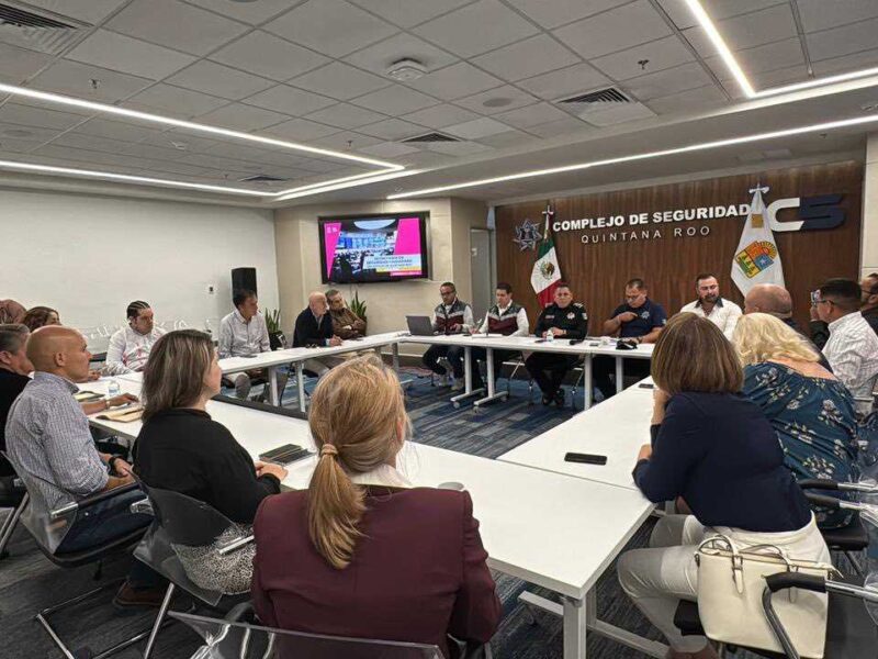 SSC Quintana Roo refuerza coordinación con cónsules para fortalecer la seguridad turística