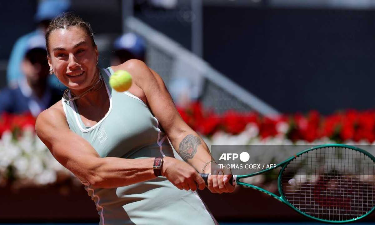 Aryna Sabalenka ganó su partido.