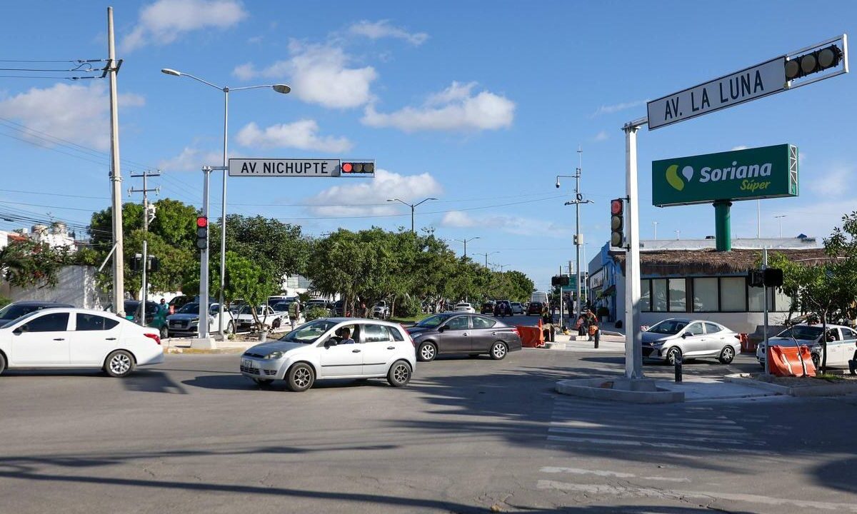 Semáforos inteligentes Cancún.