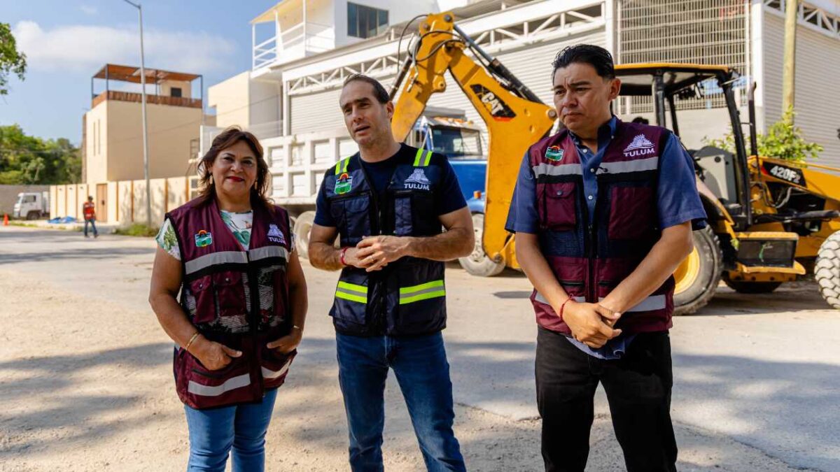 Continúan las acciones para un mejor Tulum.