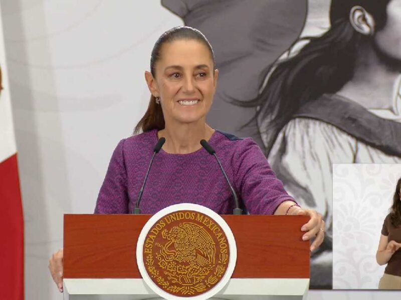 Sheinbaum anuncia una gran fiesta para la inauguración del Puente Nichupté los primeros días de mayo