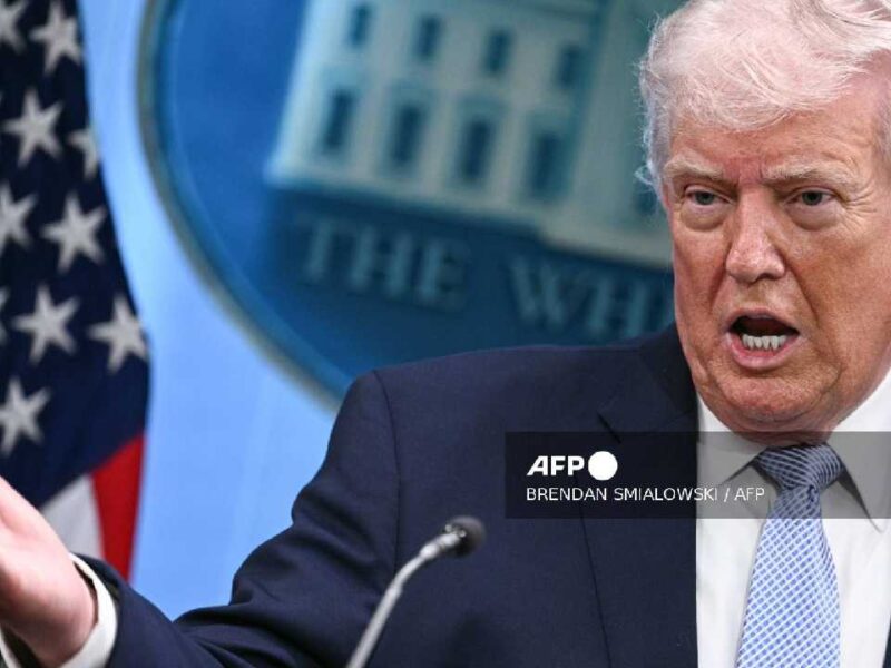 Trump advierte que "una civilización entera morirá"; descarta uso de armas nucleares en Irán