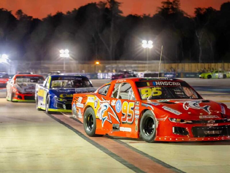 Tulum: así se vió el épico e inolvidable cierre de la NASCAR México Series (golería)