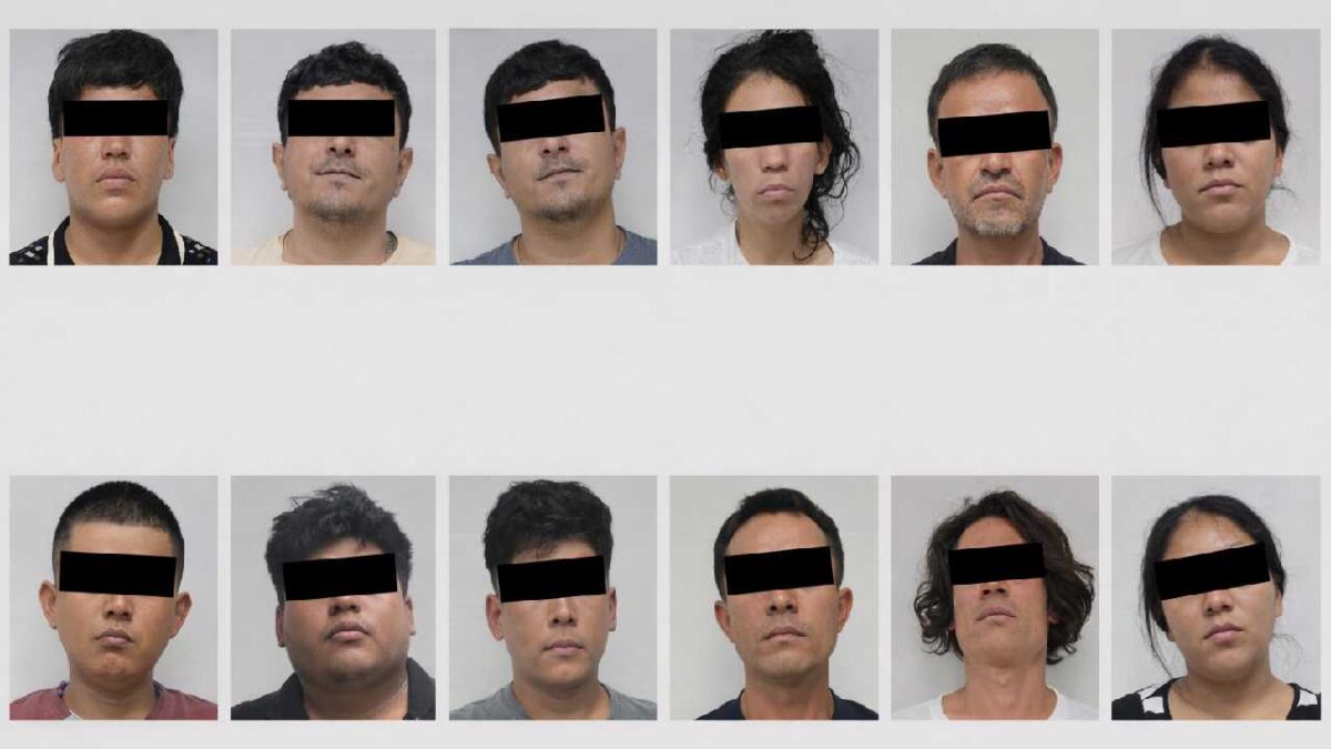 Fueron vinculados 12 presuntos narcomenudistas.