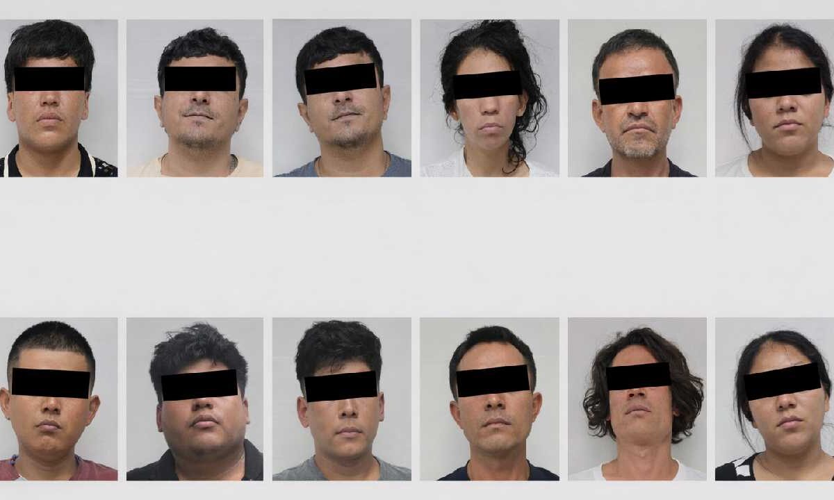 Fueron vinculados 12 presuntos narcomenudistas.