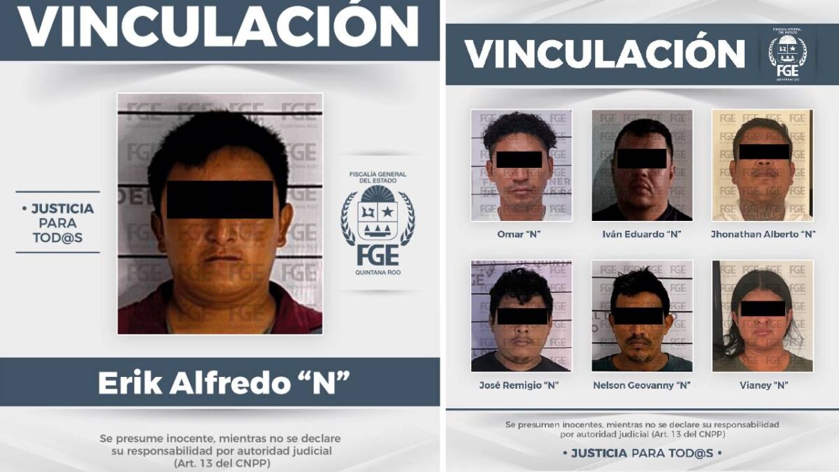 Los presuntos fueron detenidos en diversos operativos.