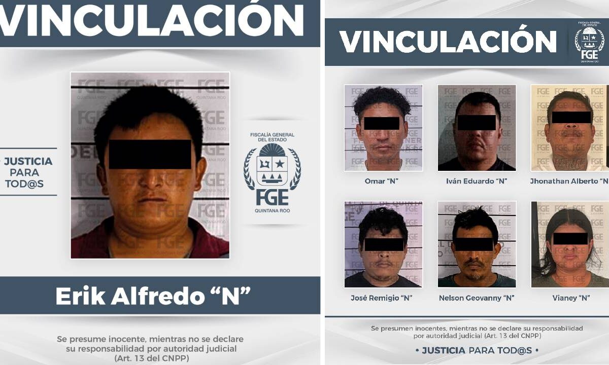 Los presuntos fueron detenidos en diversos operativos.