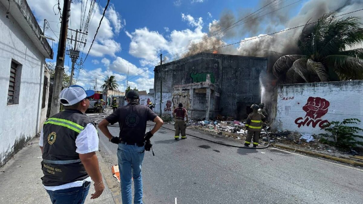 El incendio duró varias horas.