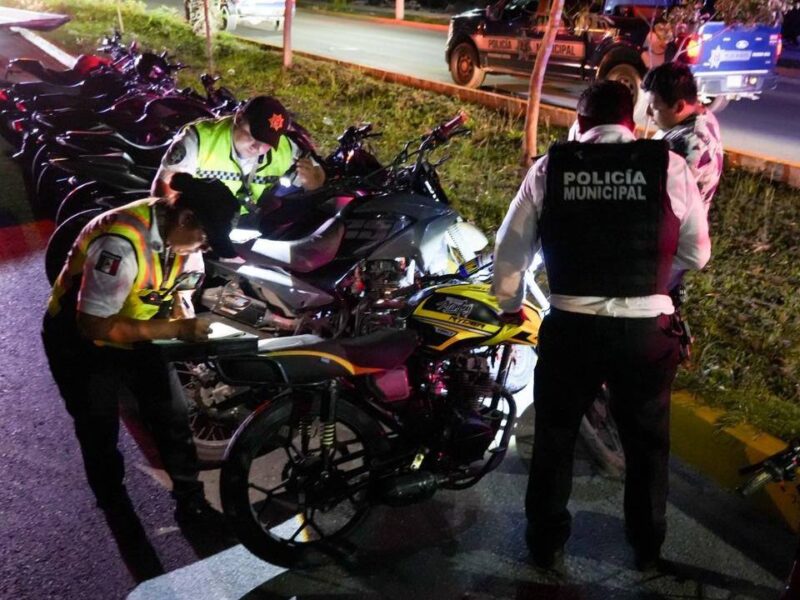Motociclistas, en la mira: van 150 unidades aseguradas; operativos serán permanentes