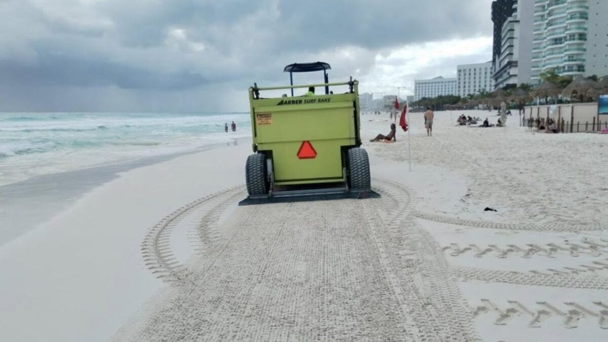 Playas de Cancún | 10% más basura y 3 mil toneladas de sargazo