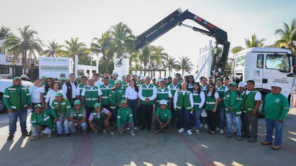 Refuerzan servicios públicos en Puerto Morelos con 7.9 mdp