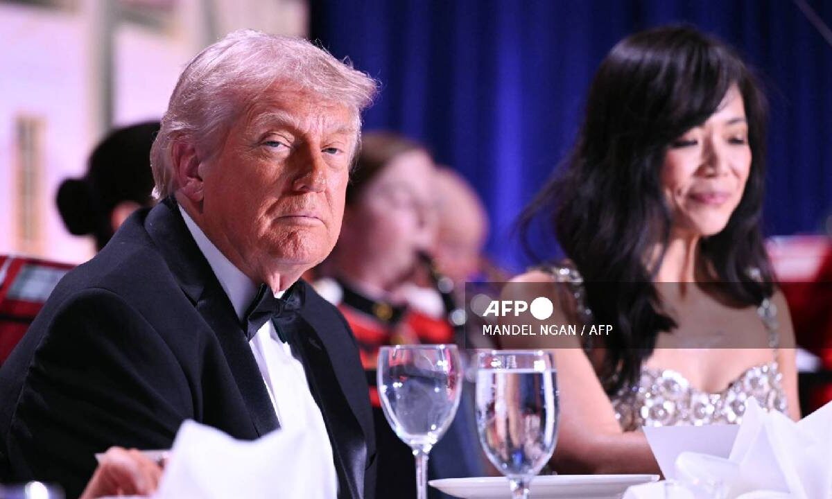 Trump se llevó tremendo susto.