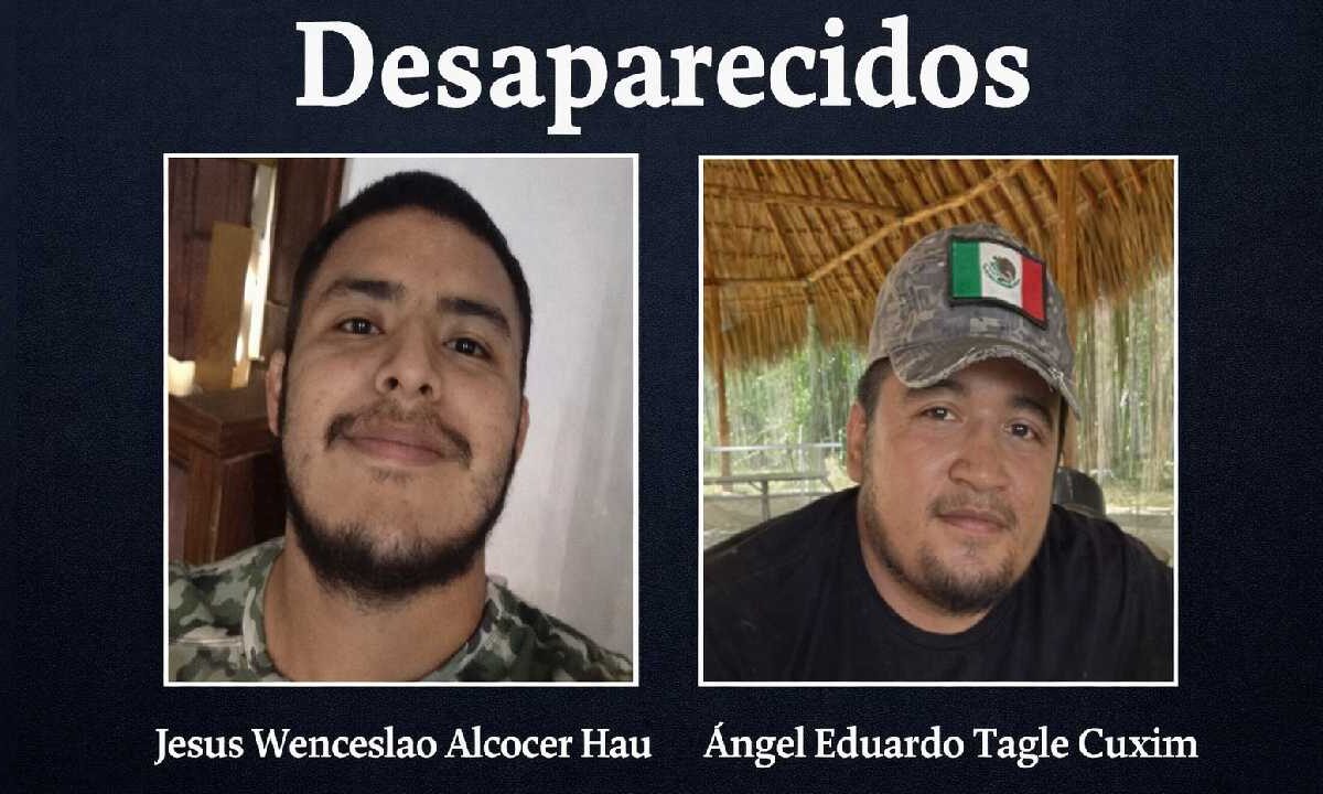 Desaparecen 2 en Felipe Carrillo Puerto.