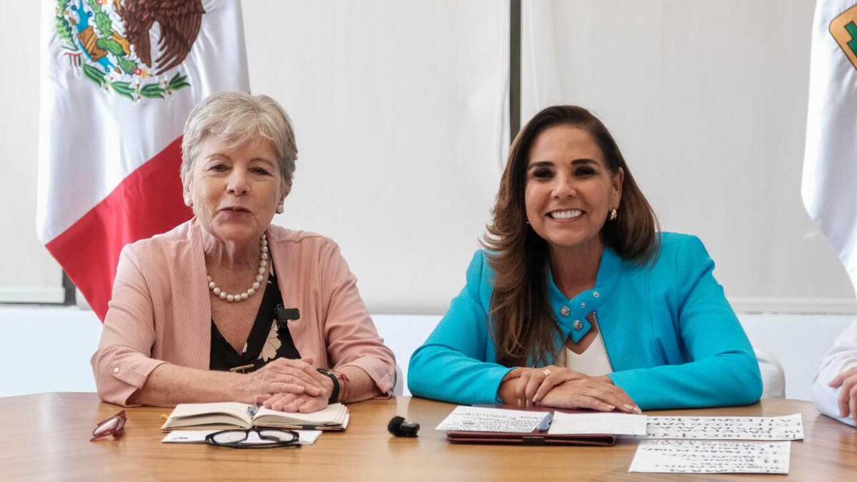 Mara Lezama se reunió con titular de la Semarnat.