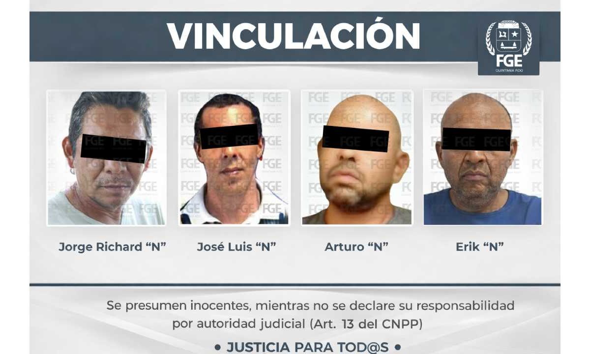 Los sujetos ya están a disposición de las autoridades.