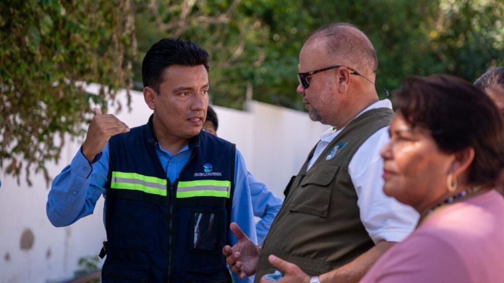 Aguakan Puerto Morelos: Supervisan obras de alcantarillado