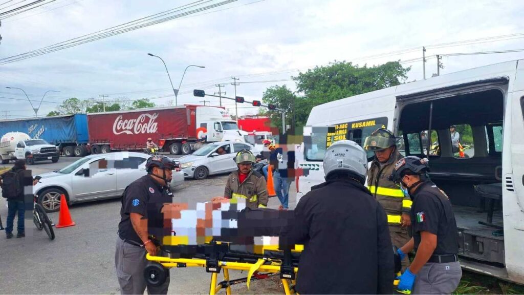 Atención a los lesionados.