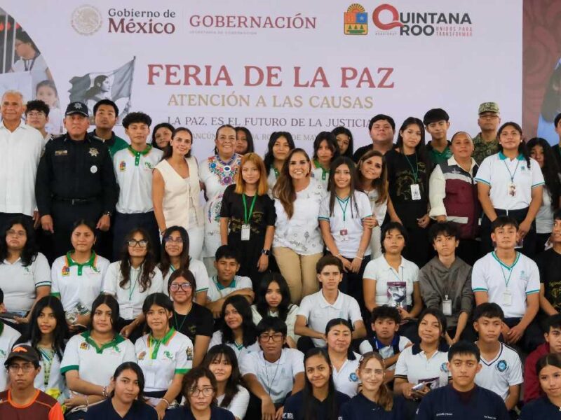 Así fue el lanzamiento de la Primera Feria de la Paz en Villas Otoch Paraíso en Cancún
