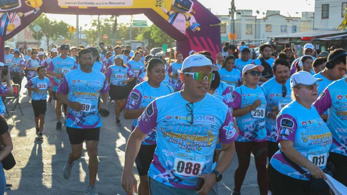Cancún volvió a organizar una carrera.