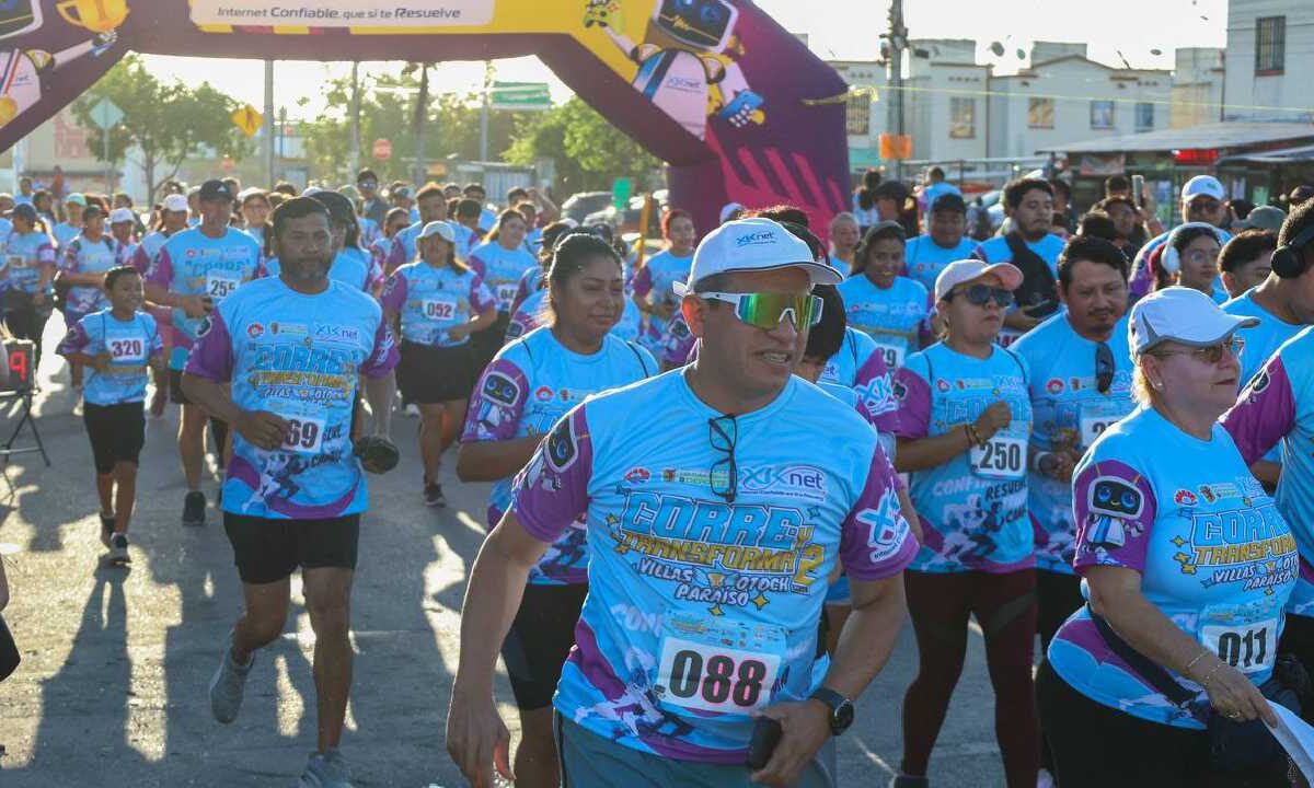 Cancún volvió a organizar una carrera.