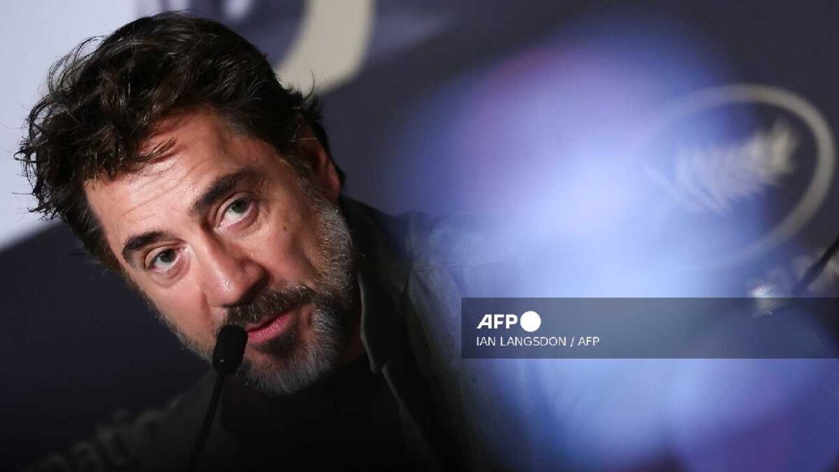 El actor español Javier Bardem estuvo en Cannes.