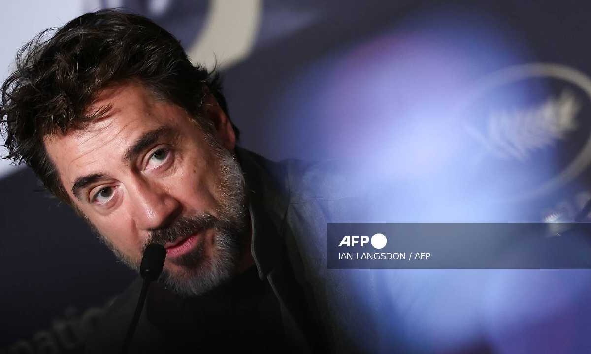 El actor español Javier Bardem estuvo en Cannes.