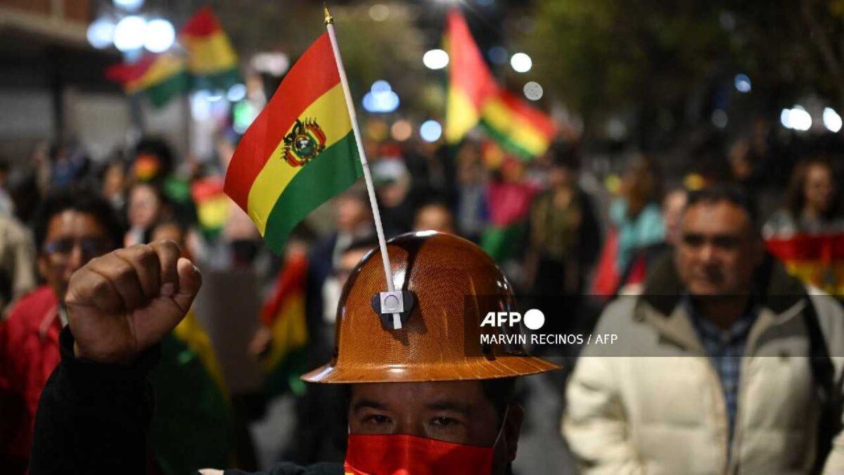 Bolivia vive profunda crisis.