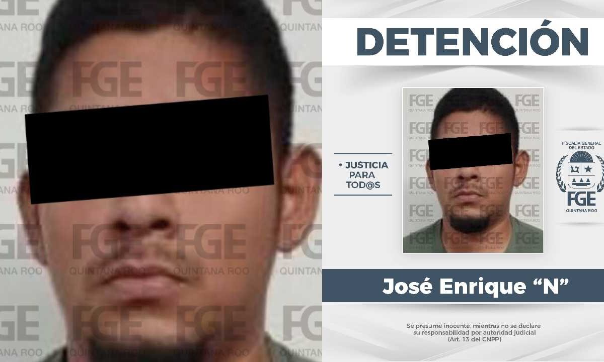El detenido está disposición del MP.