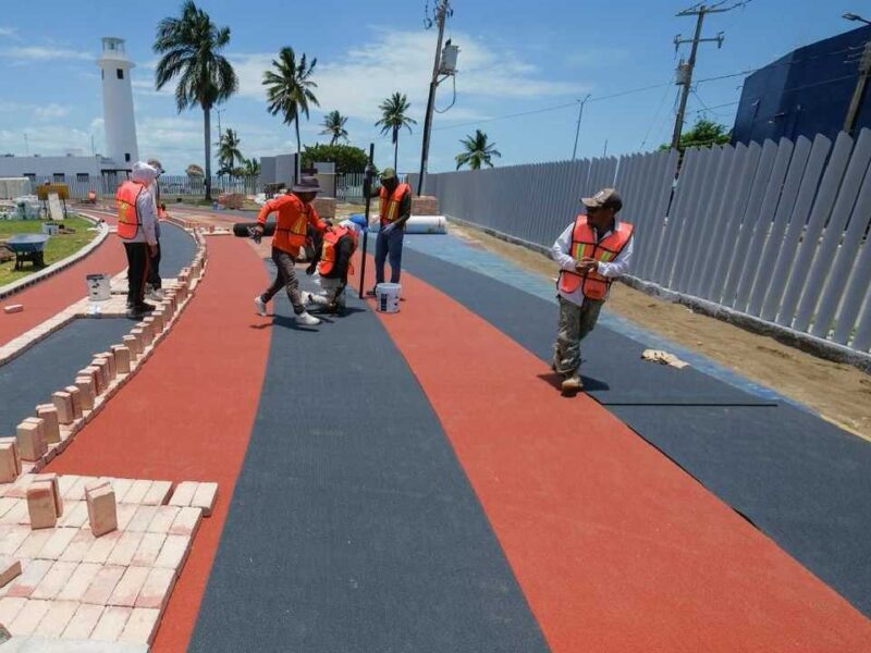 Checa los avances de obra en la primera pista de atletismo certificada en la Península y está en Chetumal