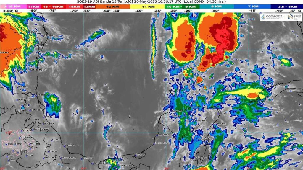 Clima en Quintana Roo: vaguada y onda tropical 2 traerán lluvias y cielo nublado; el ambiente será caluroso