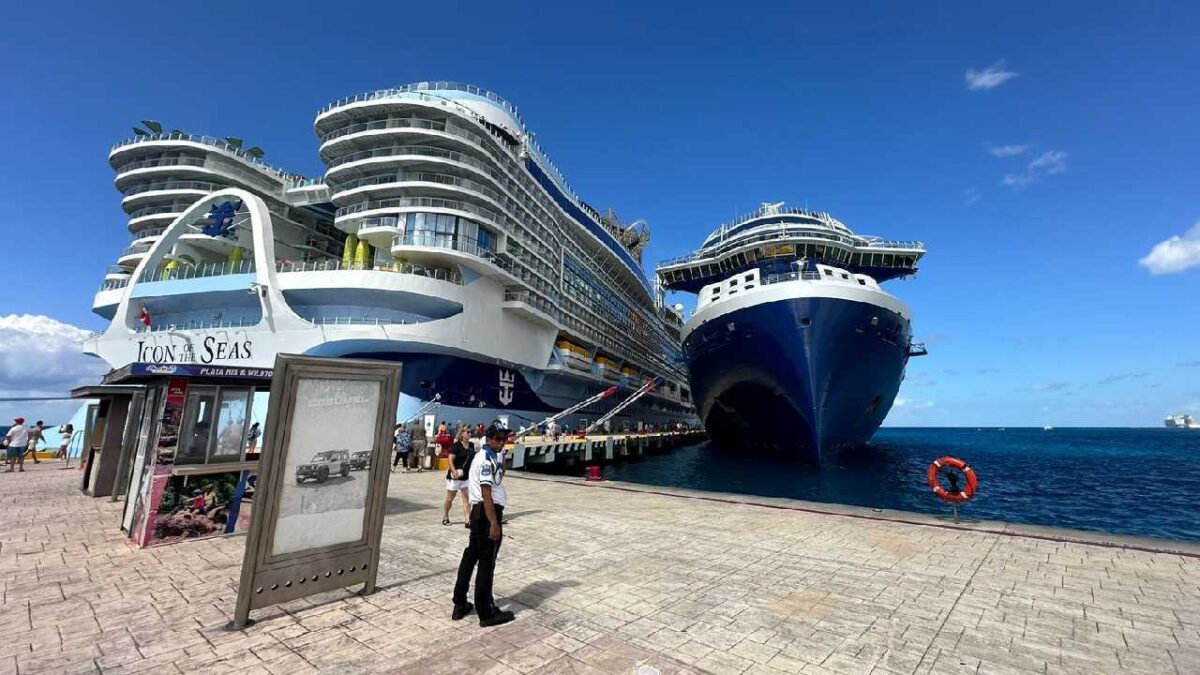 Cozumel sigue adelante con cifras de cruceros.