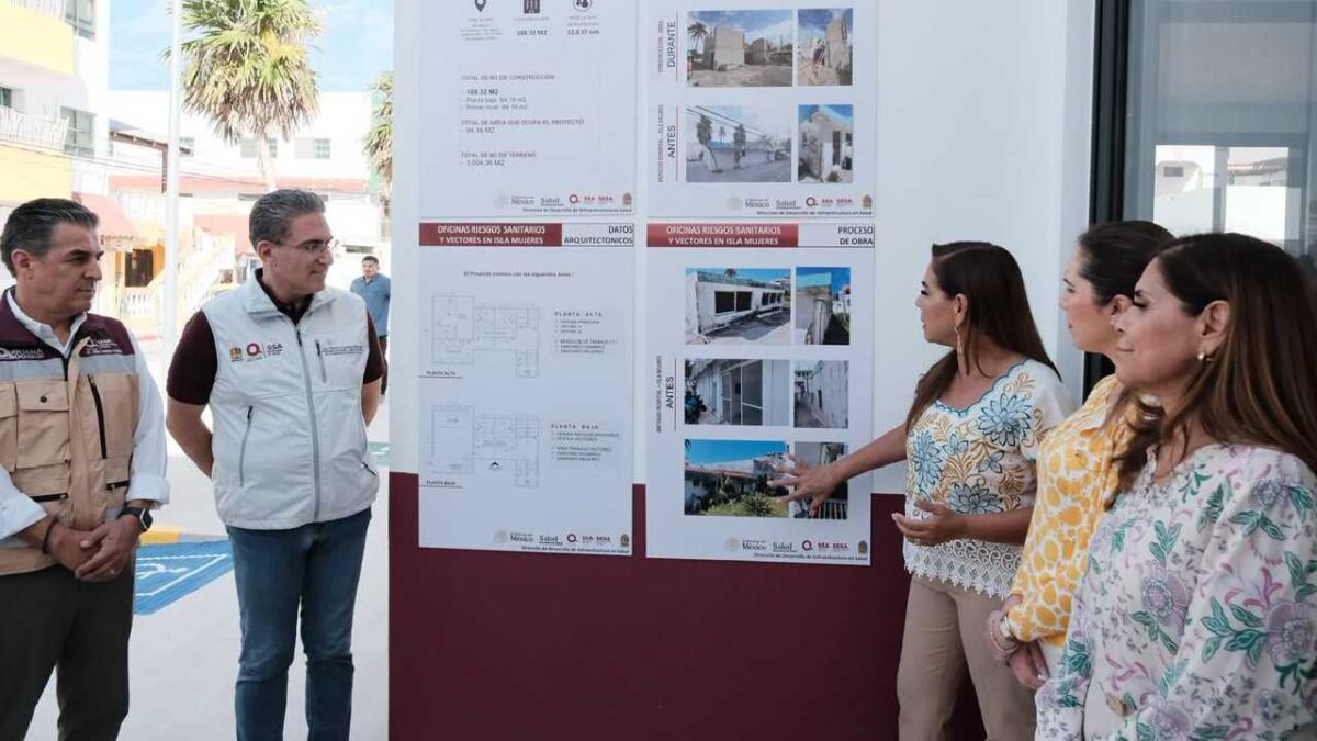 Isla Mujeres tiene nuevo edificio en materia de salud.
