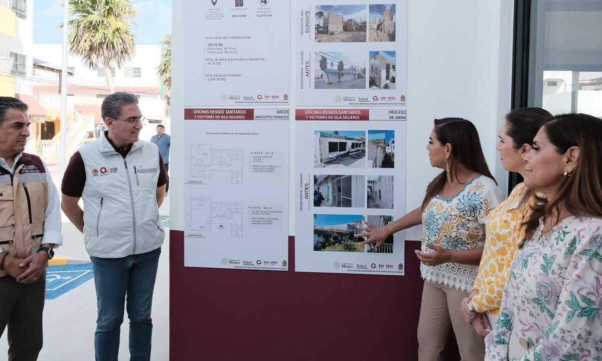 Isla Mujeres tiene nuevo edificio en materia de salud.
