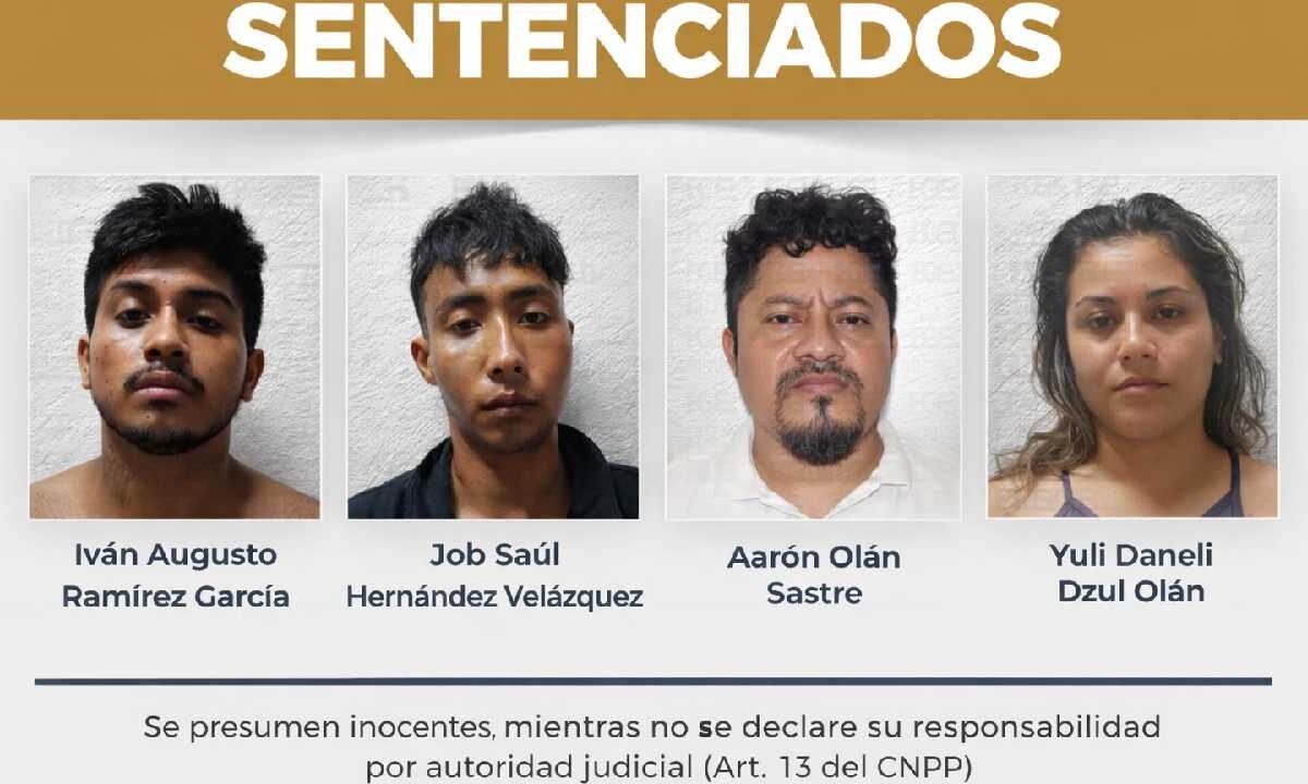50 años de cárcel a 4 por secuestro.