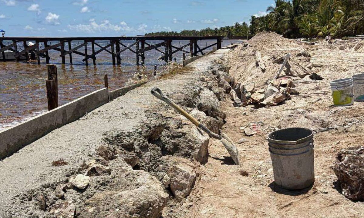 Denuncian destrucción de duna costera en Mahahual