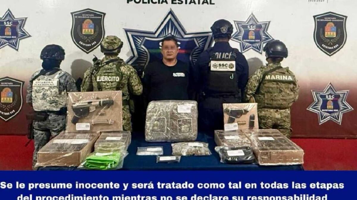 Cae sujeto por narcomenudeo.