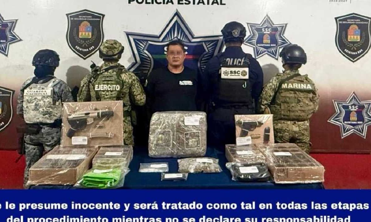 Cae sujeto por narcomenudeo.